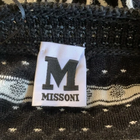 Missoni black and white knit sundress size 2 - Picture 11 of 13
